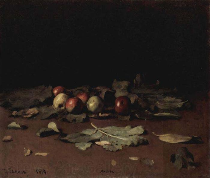 Ilya Repin Apples and Leaves, France oil painting art